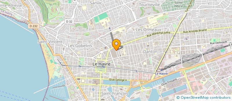 localisation de l'entreprise GREEN GOLD SASU à LE HAVRE