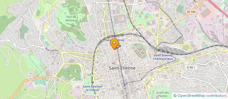 localisation de l'entreprise GREEN GROUP FRANCE  SAINT-ETIENNE