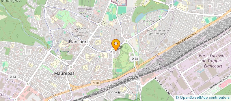 localisation de l'entreprise GREEN HAND CO à ELANCOURT