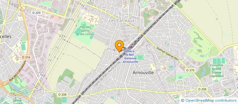 localisation de l'entreprise GREEN HOME à SAINT-DENIS