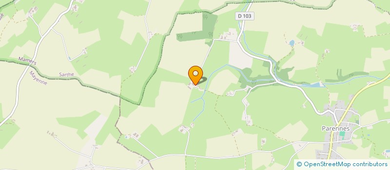 localisation de l'entreprise GREEN HORIZON  PARENNES