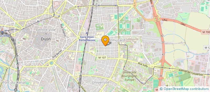 localisation de l'entreprise GREEN HORIZON  DIJON