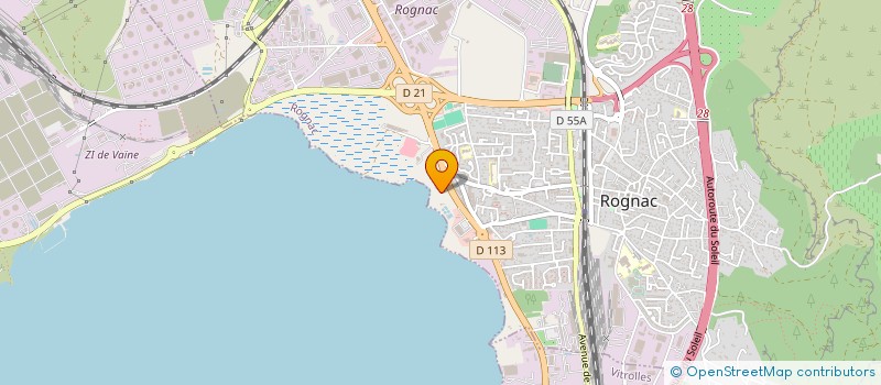 localisation de l'entreprise GREEN HOUSE SCI  ROGNAC