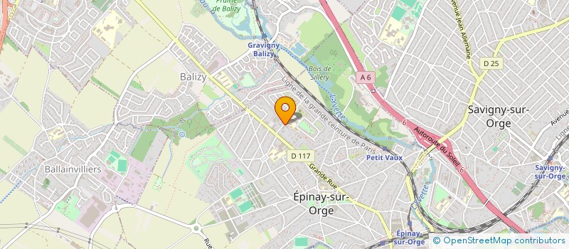 localisation de l'entreprise GREEN HUMANITY FRANCE ALGERIE  EPINAY-SUR-ORGE