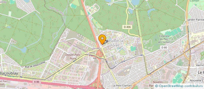 localisation de l'entreprise GREEN HUNTER à MEUDON