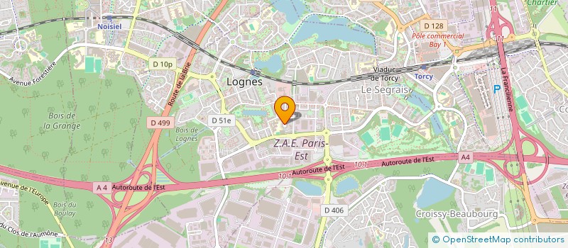 localisation de l'entreprise GREEN ICE FRESH à LOGNES
