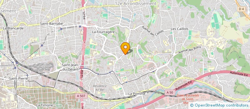 localisation de l'entreprise GREEN ICE TECHNOLOGY à MARSEILLE