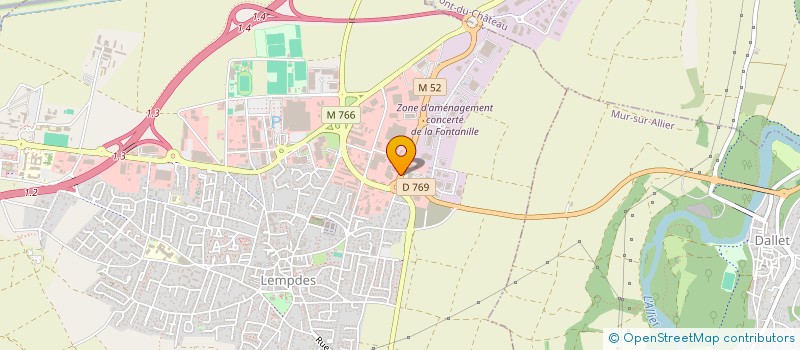 localisation de l'entreprise GREEN IMMO 63  LEMPDES