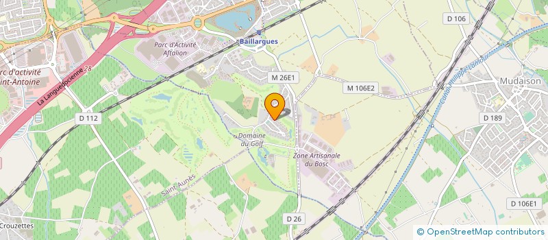 localisation de l'entreprise GREEN IMMOBILIER à BAILLARGUES