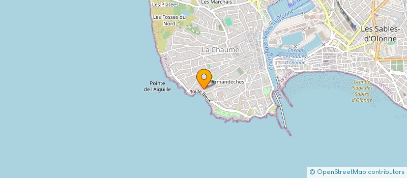 localisation de l'entreprise GREEN INVEST à LES SABLES D'OLONNE