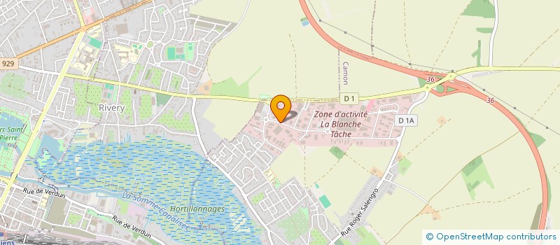 localisation de l'entreprise GREEN INVEST  CAMON