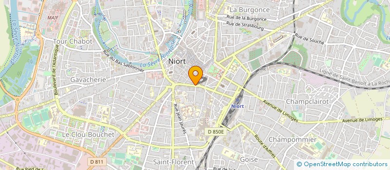 localisation de l'entreprise GREEN IT SOLUTIONS à NIORT