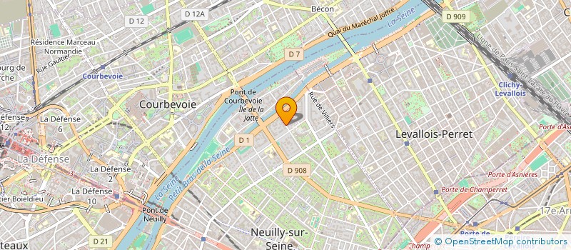 localisation de l'entreprise GREEN LINE ENERGY à NEUILLY-SUR-SEINE