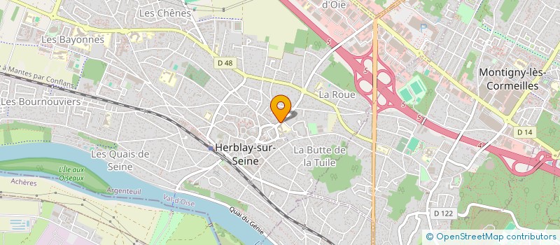localisation de l'entreprise GREEN LION à HERBLAY-SUR-SEINE