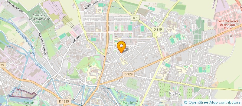 localisation de l'entreprise GREEN'LOC80  AMIENS