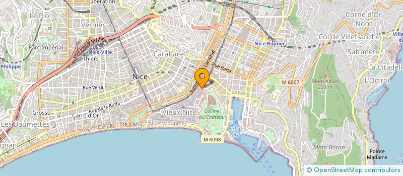 localisation de l'entreprise GREEN MAMA  NICE