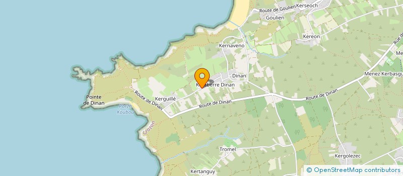 localisation de l'entreprise GREEN, MARK & FLEISCH, ANNA  CROZON