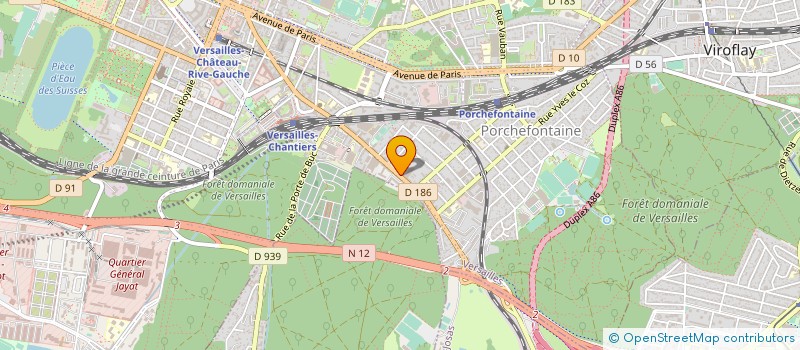 localisation de l'entreprise GREEN'MARKET VERSAILLES à VERSAILLES