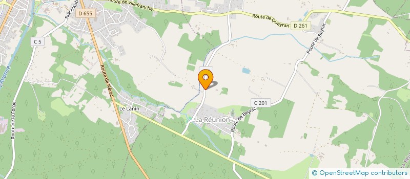 localisation de l'entreprise GREEN MEETINGS ORGANISATION  LA REUNION