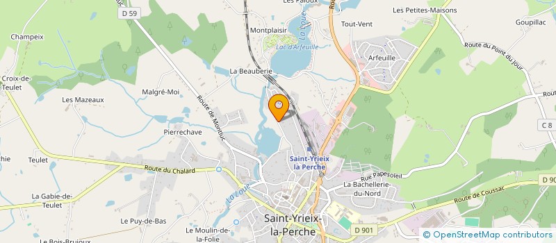 localisation de l'entreprise GREEN MOTORS SERVICES à SAINT-YRIEIX-LA-PERCHE