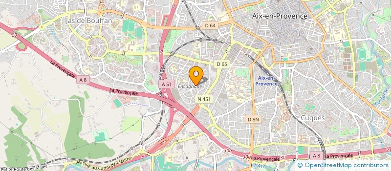 localisation de l'entreprise GREEN MS VTC à AIX-EN-PROVENCE