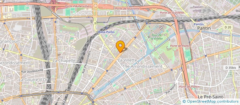 localisation de l'entreprise GREEN NEGOCE  PARIS