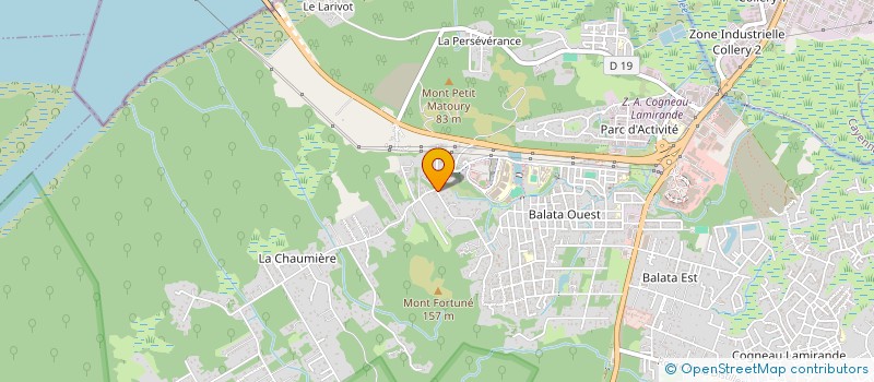 localisation de l'entreprise GREEN OCEANE  MATOURY