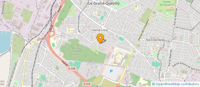 localisation de l'entreprise GREEN OIL  LE GRAND-QUEVILLY