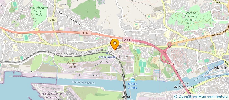 localisation de l'entreprise GREEN PARK  MARTIGUES