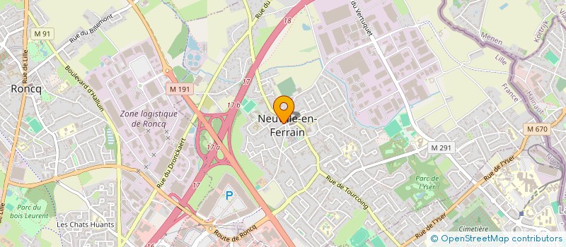 localisation de l'entreprise GREEN PASSION 2022 à NEUVILLE-EN-FERRAIN