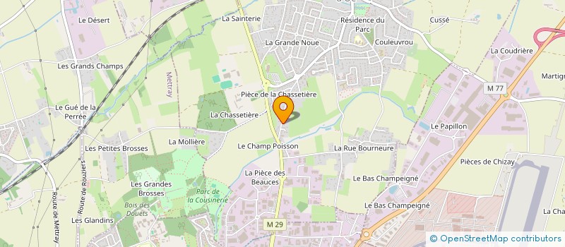 localisation de l'entreprise GREEN PEN à NOTRE-DAME-D'OE