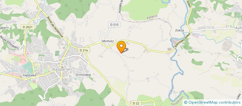 localisation de l'entreprise GREEN PEPPER CONSULTING  HASPARREN