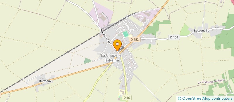 localisation de l'entreprise GREEN PEX FRANCE à LA CHAPELLE-LA-REINE