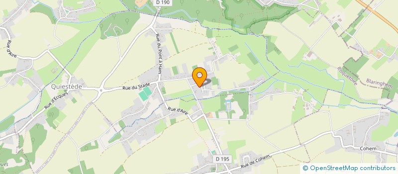 localisation de l'entreprise GREEN PLAST RECYCLING  QUIESTEDE