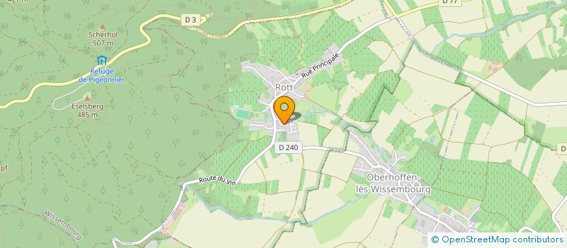 localisation de l'entreprise GREEN POSE  ROTT