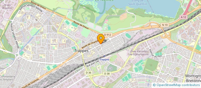 localisation de l'entreprise GREEN POUL  TRAPPES