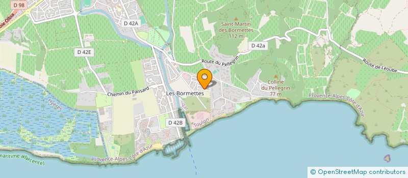 localisation de l'entreprise GREEN POUR DEMAIN  LA LONDE-LES-MAURES