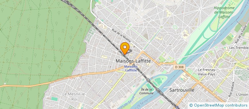 localisation de l'entreprise GREEN PRIME à MAISONS-LAFFITTE