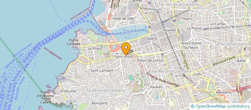 localisation de l'entreprise GREEN PRO SERVICES  MARSEILLE