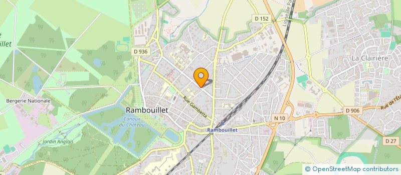 localisation de l'entreprise GREEN RACING MOTO CLUB à RAMBOUILLET
