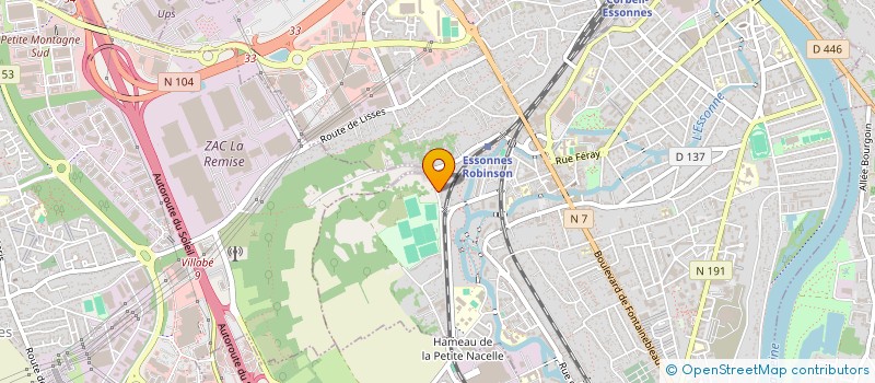 localisation de l'entreprise GREEN RAY CAPITAL à CORBEIL-ESSONNES