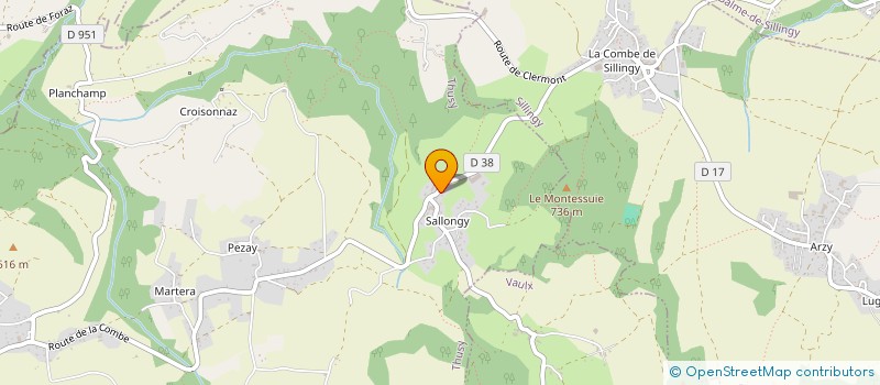 localisation de l'entreprise GREEN RIDER  THUSY