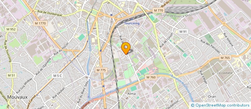 localisation de l'entreprise GREEN & SECURE DATA  TOURCOING