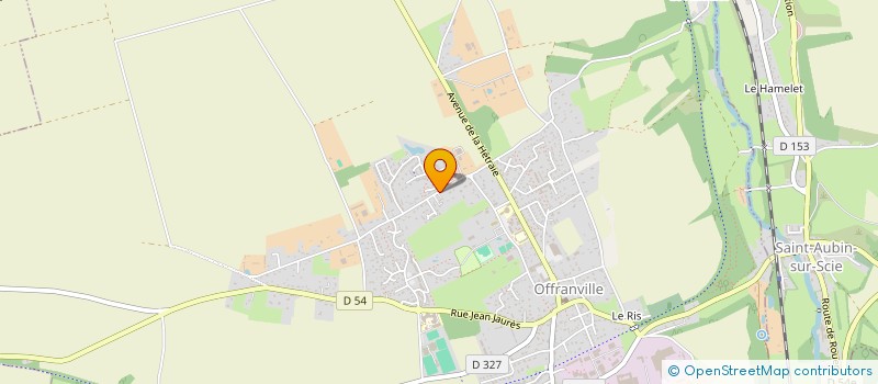 localisation de l'entreprise GREEN SERVICES  OFFRANVILLE