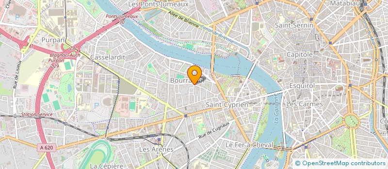 localisation de l'entreprise GREEN SET DIFFUSION à TOULOUSE
