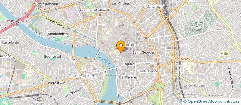 localisation de l'entreprise GREEN SOFA à TOULOUSE