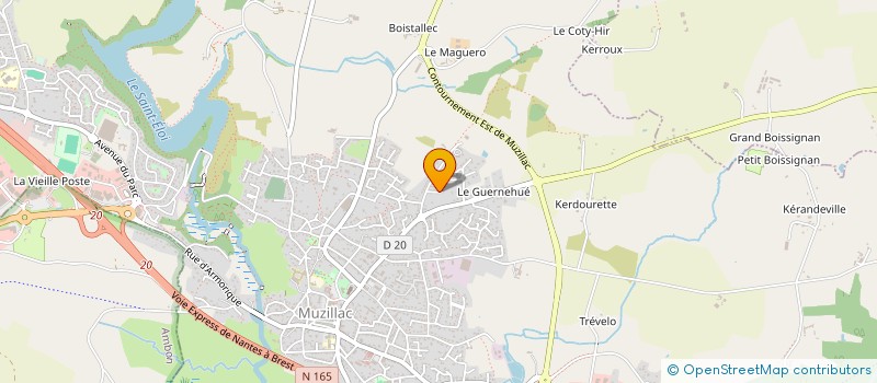 localisation de l'entreprise GREEN SOL'R  ARZAL