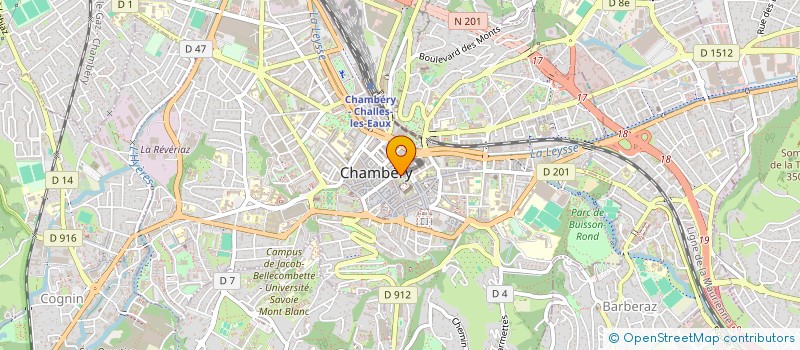 localisation de l'entreprise GREEN SOLUTIONS BIOTECHNOLOGY à CHAMBERY