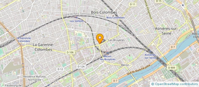 localisation de l'entreprise GREEN SOURCE HOLDING  ASNIERES-SUR-SEINE