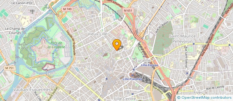 localisation de l'entreprise GREEN SPARKS à LILLE